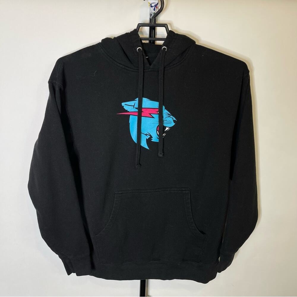 Mr. Beast Independent Trading Co. Black Hooded Sweatshirt Size L Men’s